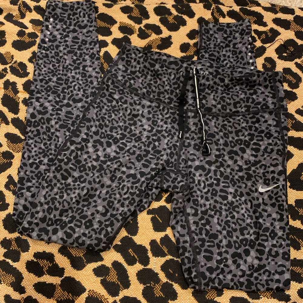 Leopard Nike Full Length Leggings